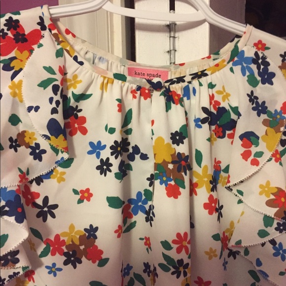 Small floral kate spade top - Picture 2 of 3